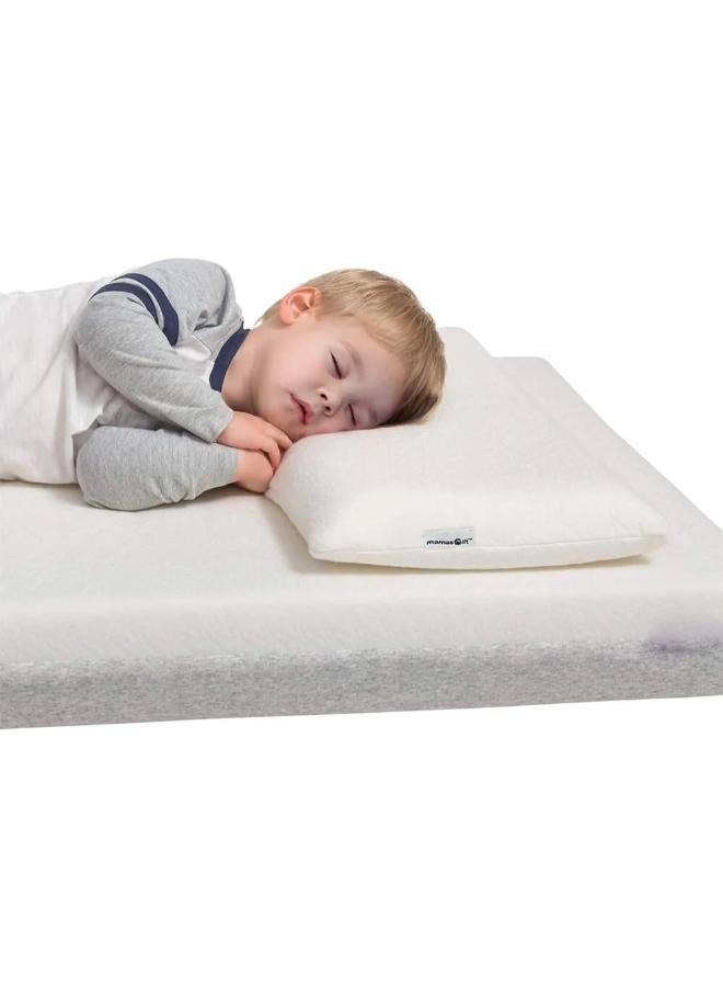 Mamas Gift Toddler Pillow Perfect in Size and Design, This Pillow Helps Ensure a Peaceful and Restful Night's Sleep and Is Just Right for Your Toddler's First Pillow. This Reduces the Pressure on the Back - Image 3